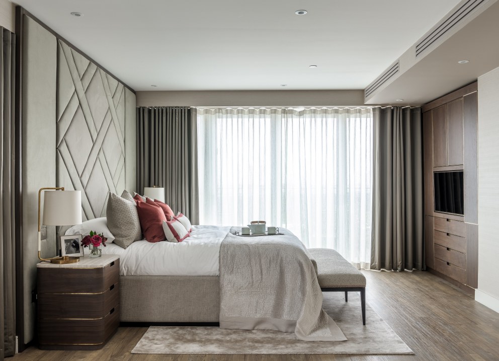Nine Elms | Master bedroom | Interior Designers
